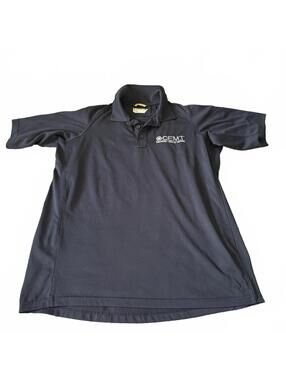 First Tactical CEMT Emergency Medical Training Polo Black Large Uniform Shirt